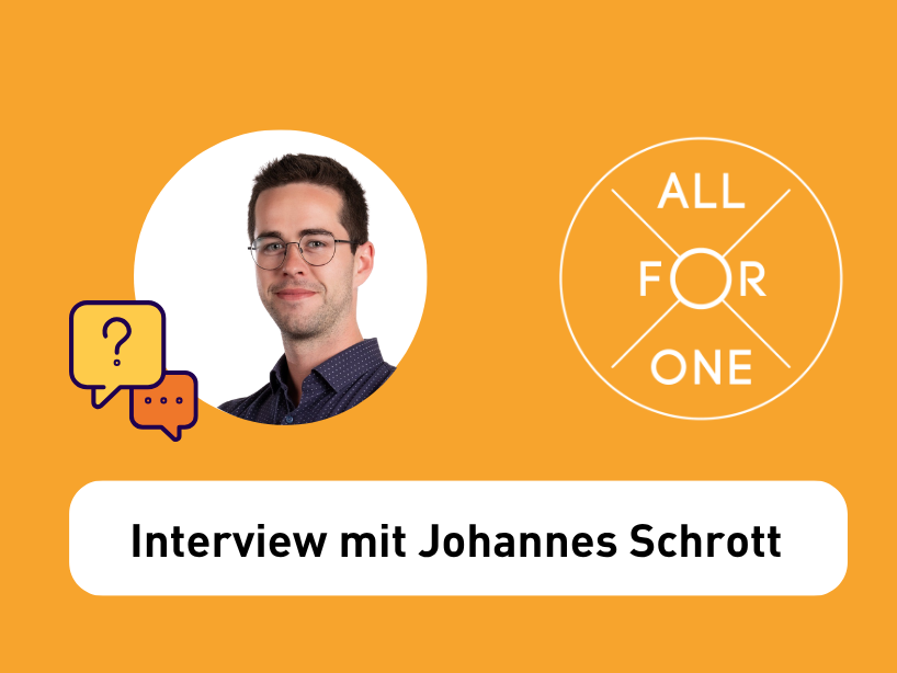 Interview mit Johannes Strott vom All for One Netzwerk